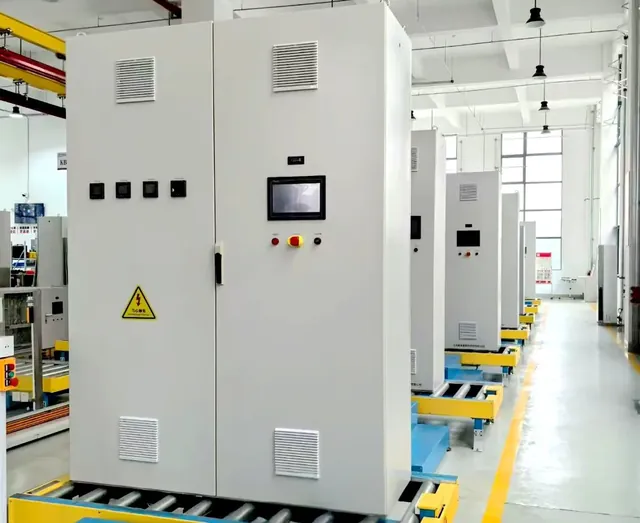 Integrated PLC Control Cabinet — electrical control system manufactured by Howcool