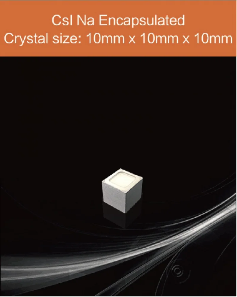 CsI(Na) 10mmx10mmx10mm - CsI(Tl) and CsI(Na) scintillation crystal by EPIC Crystal