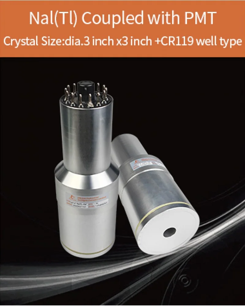 NaI(Tl) ENAI-WD76H76/3T01 - NaI(Tl) crystal and detector by EPIC Crystal