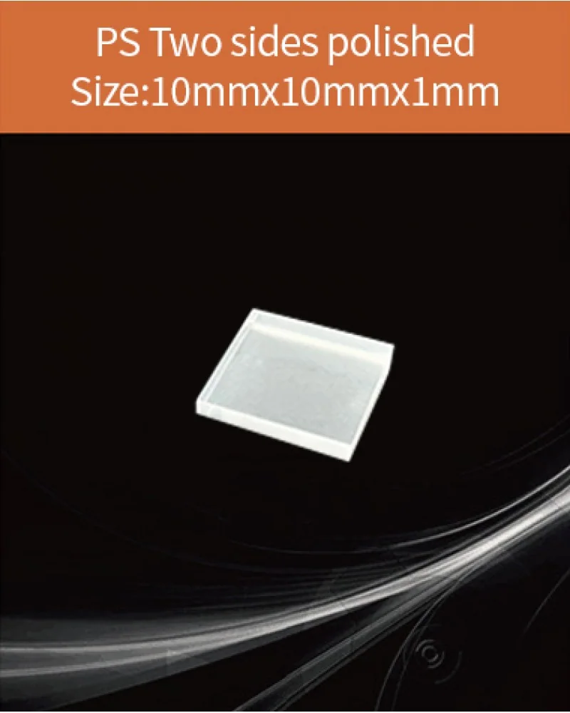 Plastic 10x10x1mm - Plastic scintillator by EPIC Crystal