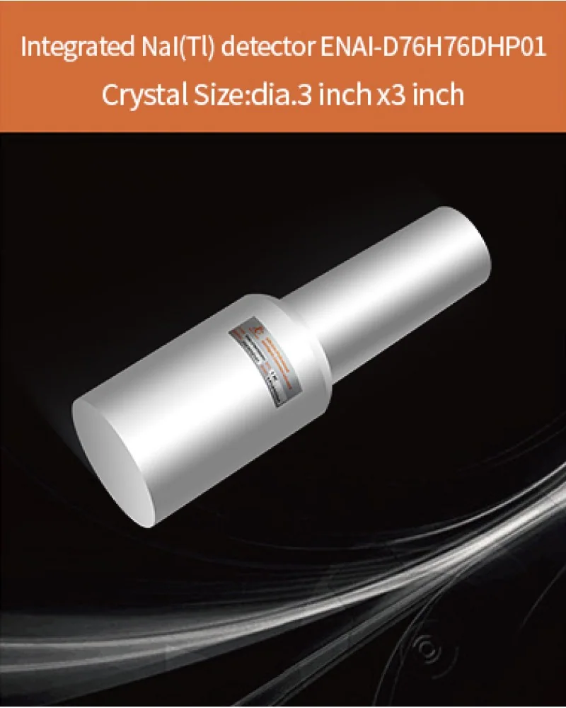 NaI(Tl) ENAI-D76H76DHP01 - NaI(Tl) crystal and detector by EPIC Crystal