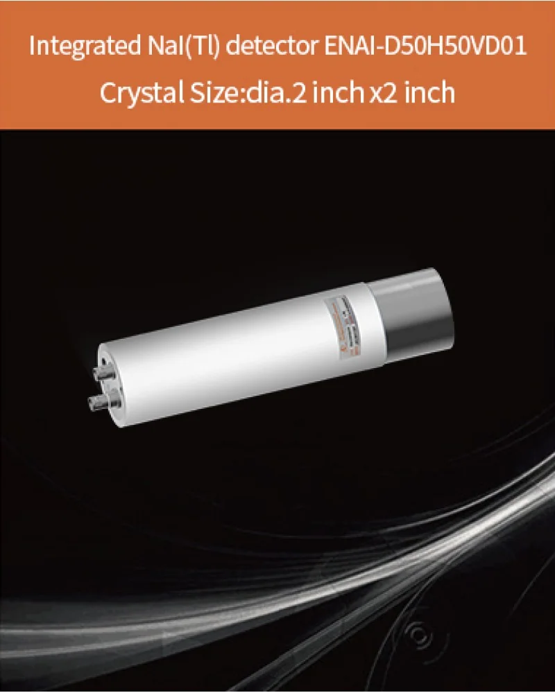 NaI(Tl) ENAI-D50H50VD01 - NaI(Tl) crystal and detector by EPIC Crystal