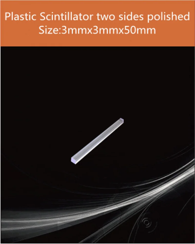 Plastic 3x3x50mm - Plastic scintillator by EPIC Crystal