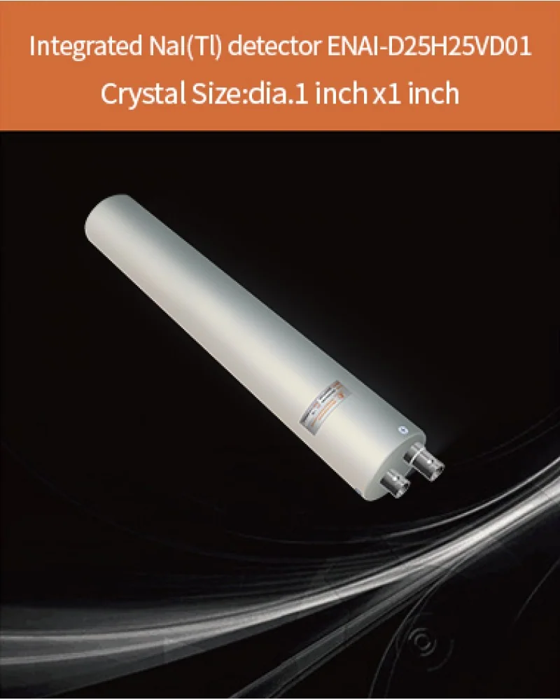 NaI(Tl) ENAI-D25H25VD01 - NaI(Tl) crystal and detector by EPIC Crystal