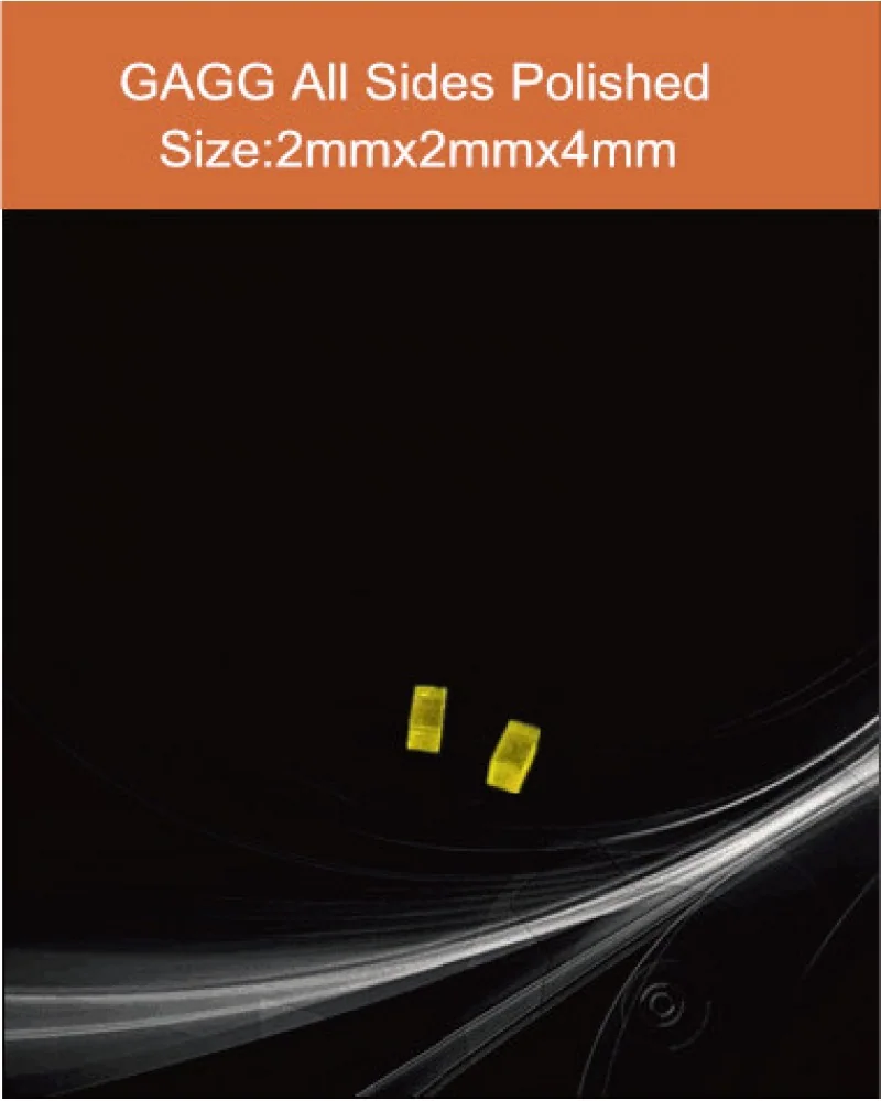 GAGG(Ce) 2x2x4mm - GAGG(Ce) scintillation crystal by EPIC Crystal