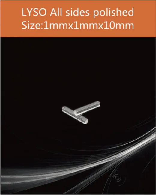 1 x 1 x 10 mm all sides polished