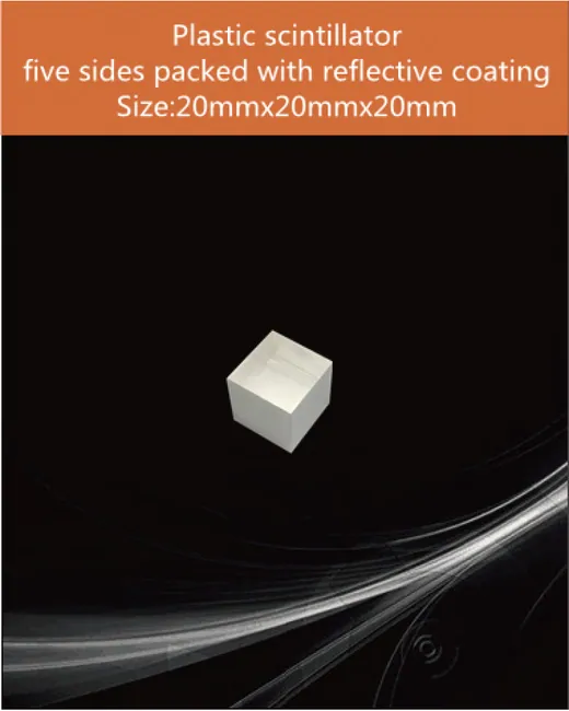 Plastic Plastic scintillator material, equivalent Eljen EJ 200 or Saint gobain scintillation crystal by EPIC Crystal