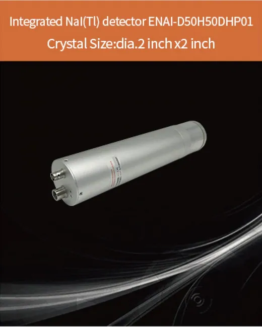 NaI(Tl) ENAI-D50H50DHP01 scintillation crystal by EPIC Crystal