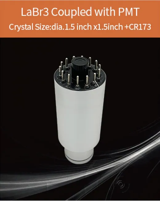 LaBr3 / CeBr3 ELBC-D38H38/2T01 scintillation crystal by EPIC Crystal