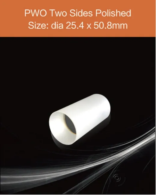 diameter 25.4 mm x 50.8 mm thickness scintillation crystal by EPIC Crystal