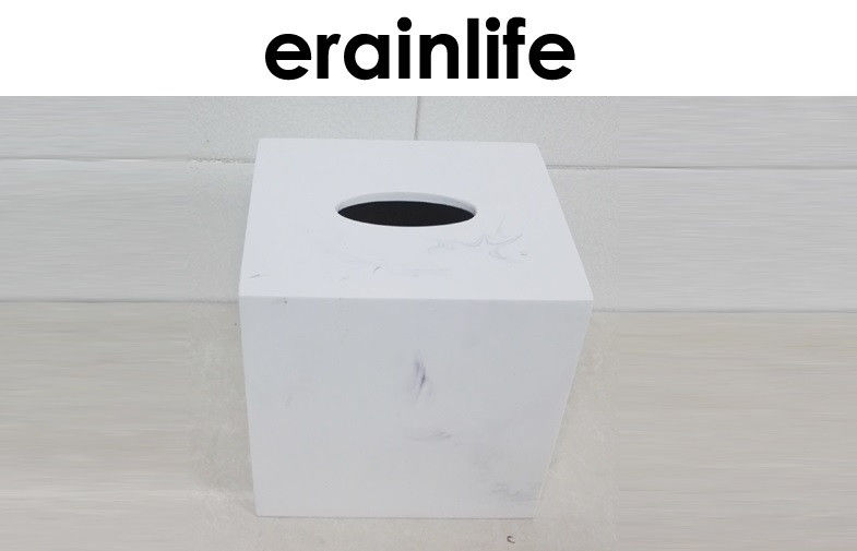 Marble Finish Tissue Box