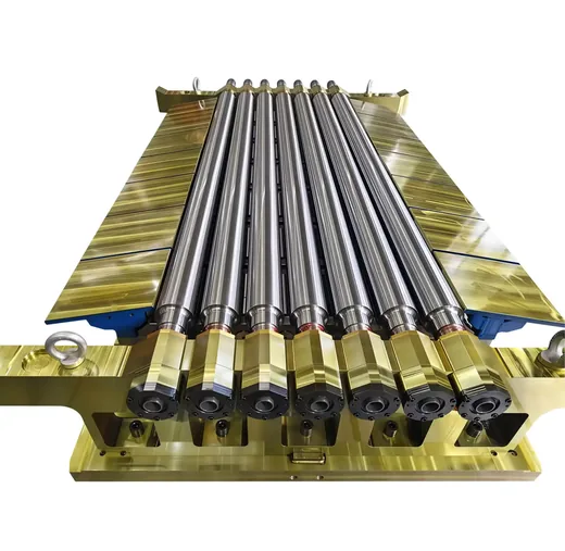 Rodillos de cinta Ascon embalados para nivelador de tensión de 1550 mm