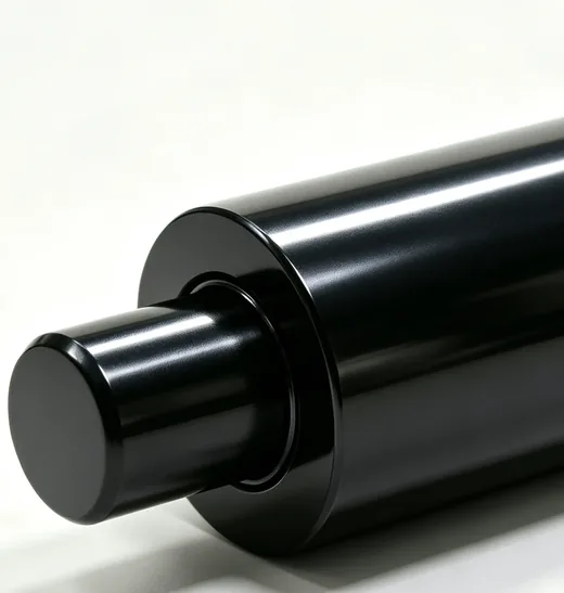Manguito de extremo de rodillo 38x100 de Ascon con recubrimiento negro