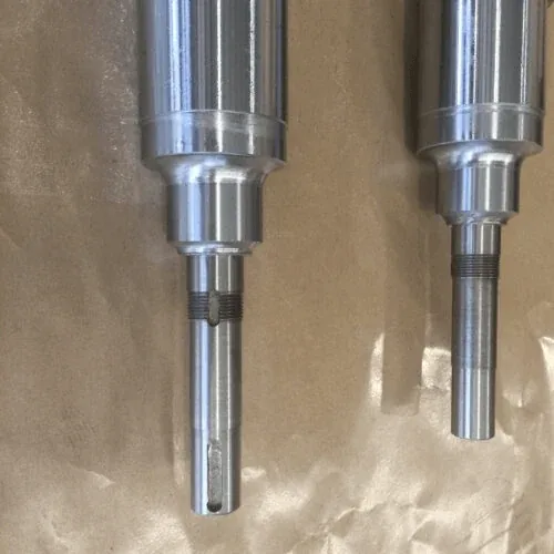 Rodillos de trabajo cromados Ascon de 16 a 68 mm de diámetro