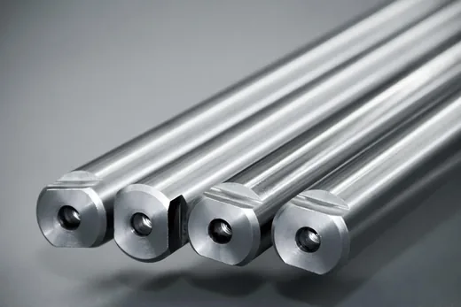 Rollos de trabajo cromados Ascon para estirador de tensión de 1450 mm