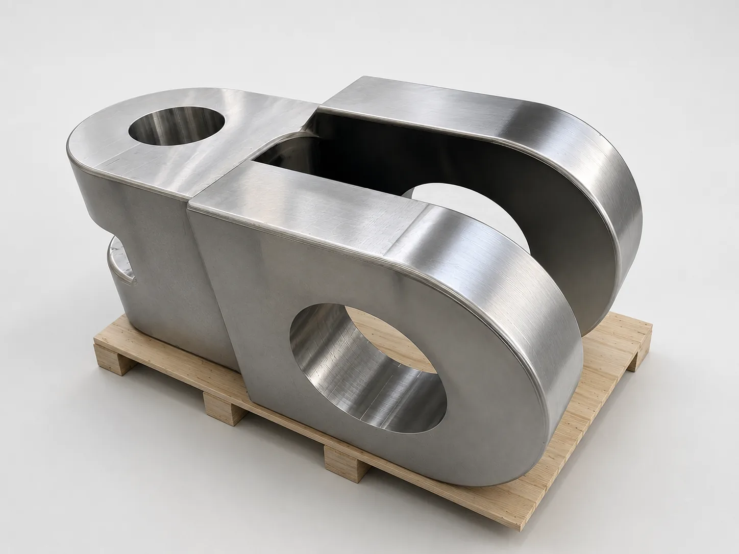 Parts supplied by Eurona for railway components