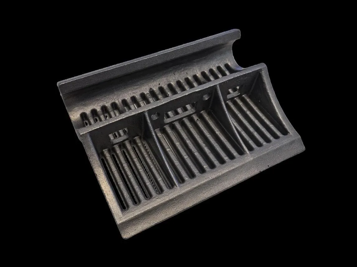 Heat resistant grate bar castings and assemblies
