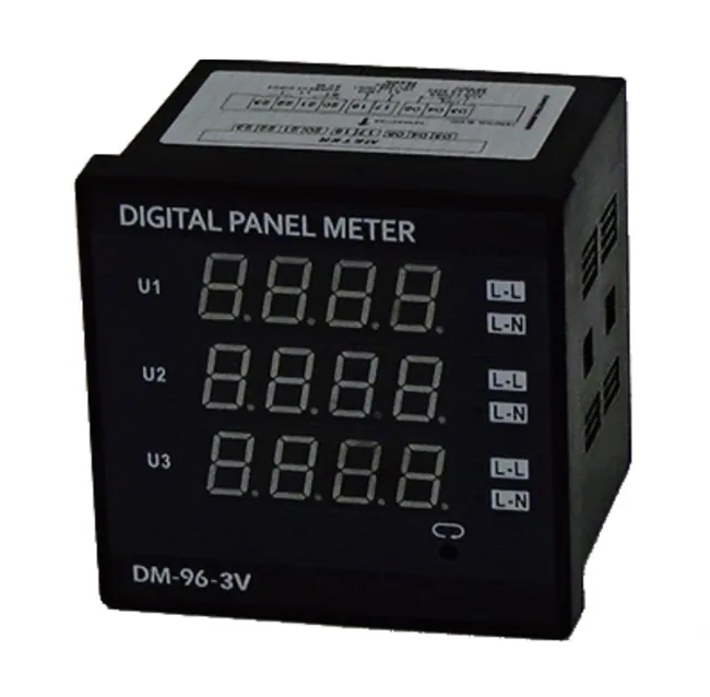 3phase 4wires Ammeter Voltmeter - Digital Panel Meters
