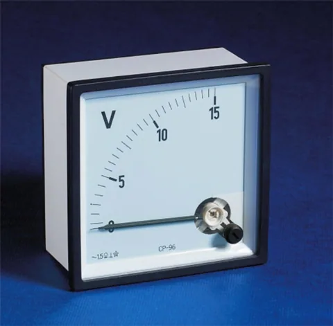 DC Moving Iron Voltage Meter