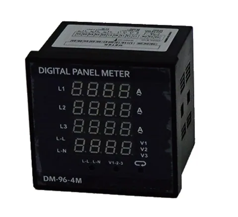 Digital 3phase 4wires Voltmeter Ammeter Power Factor Frequency