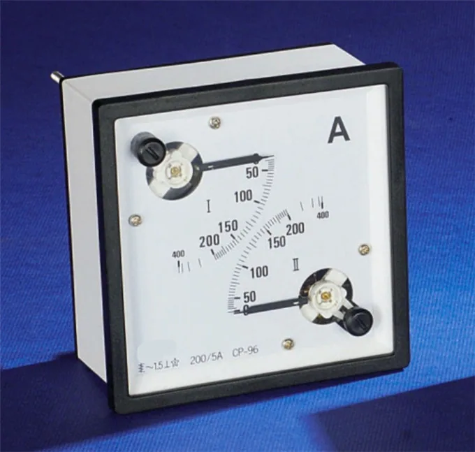 Double Ammeter - Analogue Panel Meters