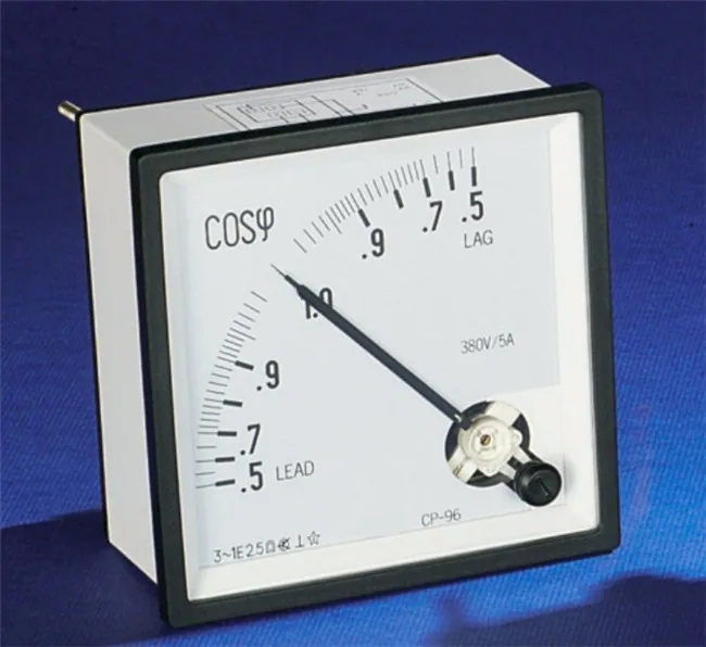 Power Factor Meter - Analogue Panel Meters