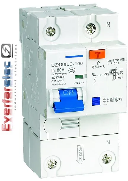 Residual Current Operated Circuit Breaker specification