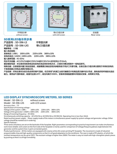 Synchroscope Meter