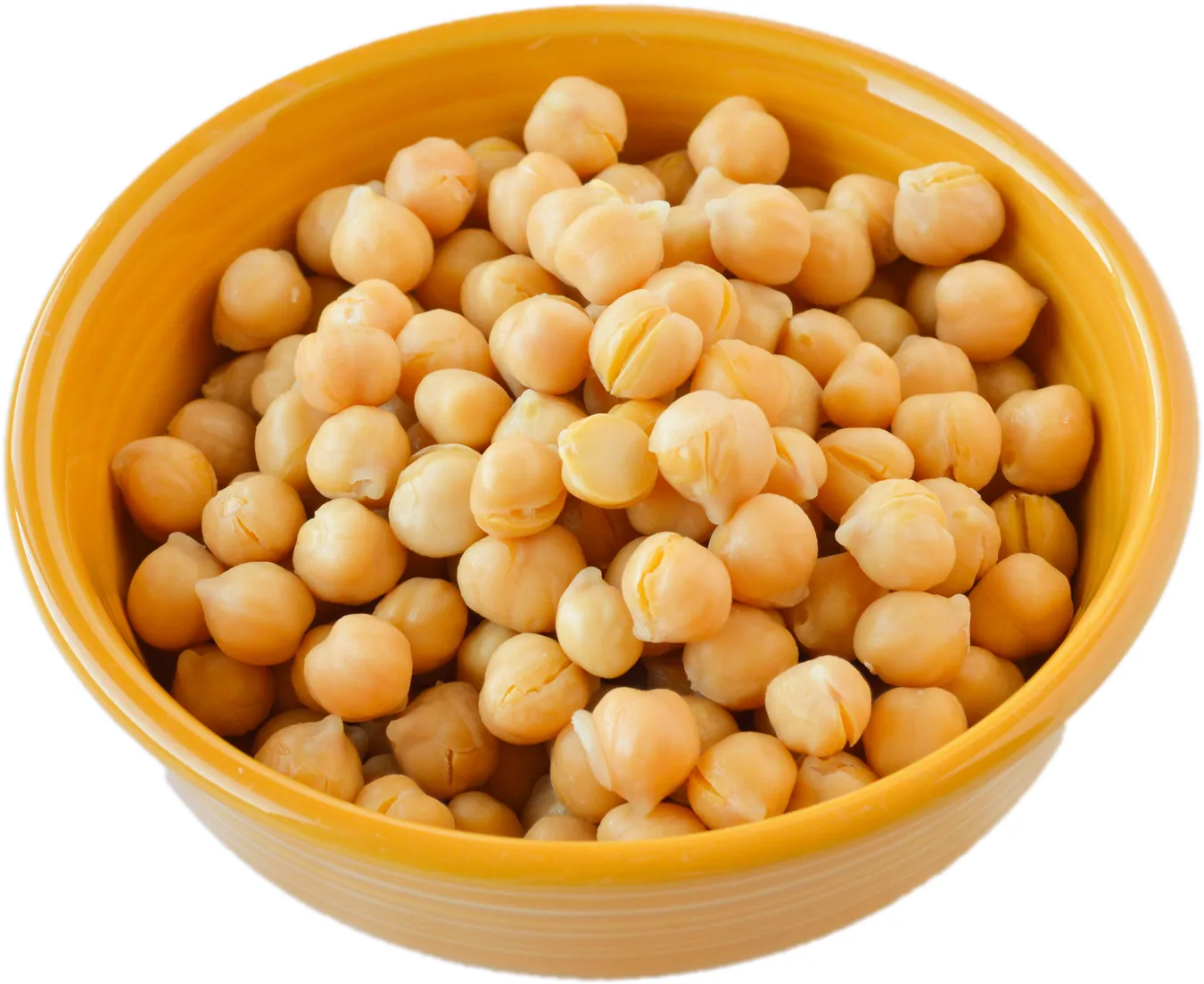 Canned Chickpeas shown in the can
