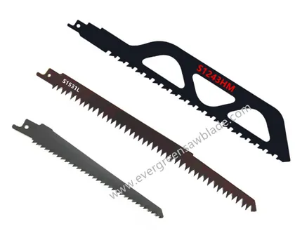 Reciprocating Saw Blades