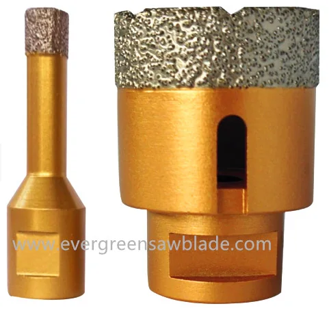 Evergreen Vacuum brazed diamond drill bit