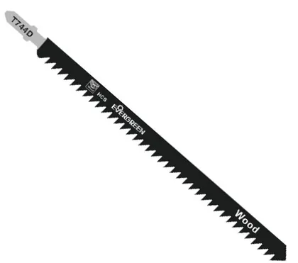 Woodworking jigsaw blade T744D