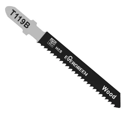 Woodworking jigsaw blade T119B