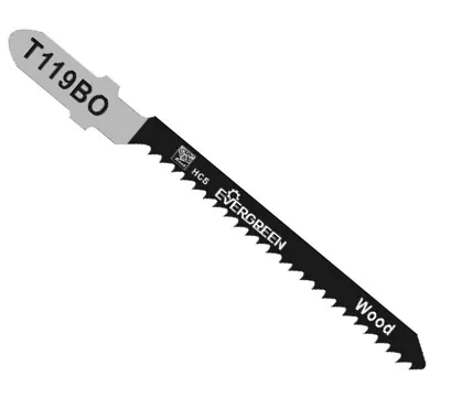 Woodworking jigsaw blade T119BO