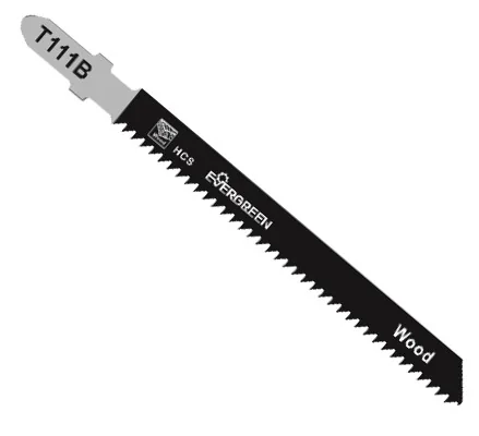 Woodworking jigsaw blade T111B