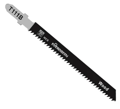Woodworking jigsaw blade T111B