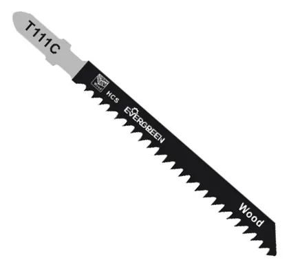 Woodworking jigsaw blade T111C