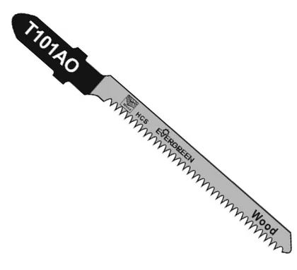 Woodworking jigsaw blade T101AO