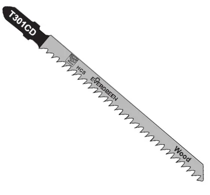 Woodworking jigsaw blade T301CD