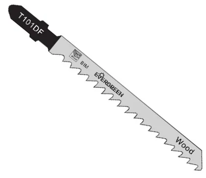Bimetal jigsaw blade T101DF