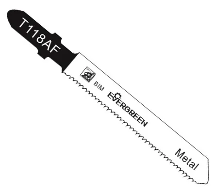 Bimetal jigsaw blade T118AF