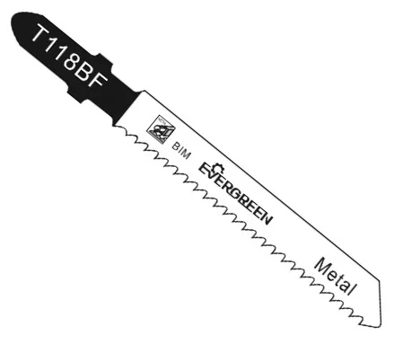 Bimetal jigsaw blade T118BF
