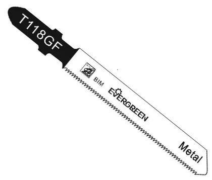 Bimetal jigsaw blade T118GF