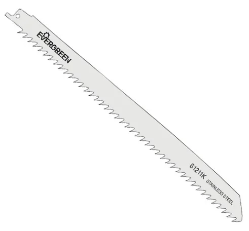Stainless steel reciprocating saw blade S1211K