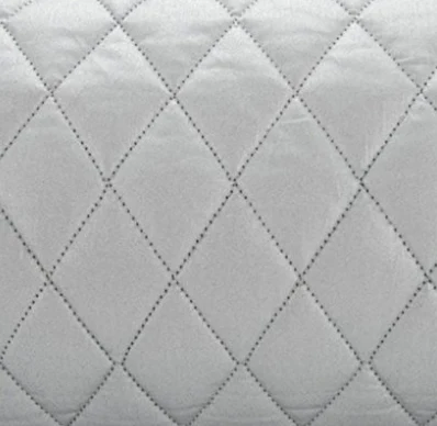 Close view of the quilted surface of the ironing mat