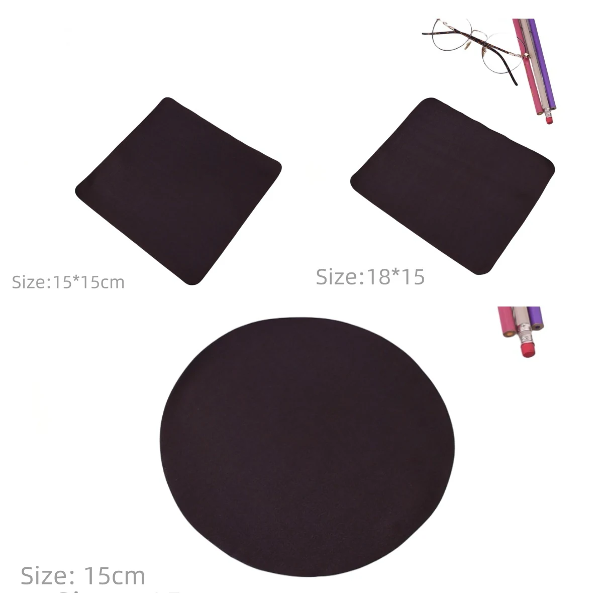 MC 2401 Microfibre Eyewear Cleaning Cloth shown from the front
