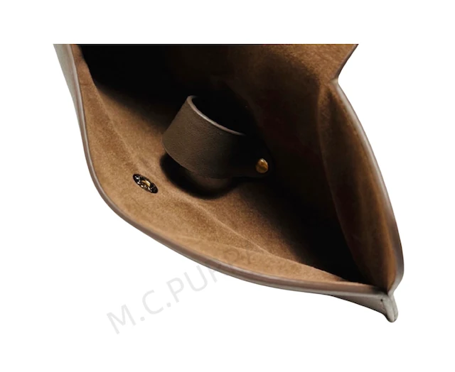 LP 2303 PU Leather Pouch 160 x 75 mm shown from another angle