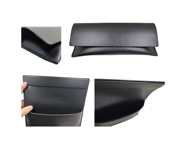 LP 2304 PU Leather Pouch 185 x 70 x 20 mm shown open