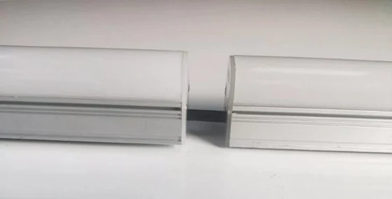 LED Linear Light DMX512 RGB No Gap Connection dimension drawing, connection diagram or application photo