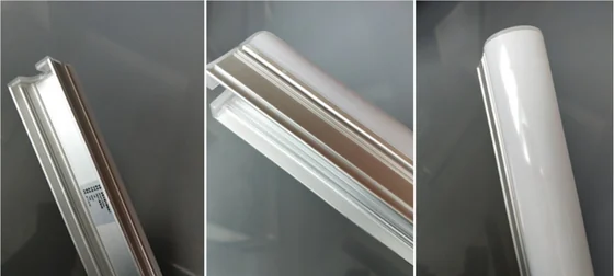 LED Linear Light DMX512 RGB No Gap Connection dimension drawing, connection diagram or application photo